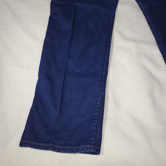 Wrangler Jeans Women Size 44 Blue Denim Straight Leg Plus Size W0715NV Workwear - Picture 13 of 16